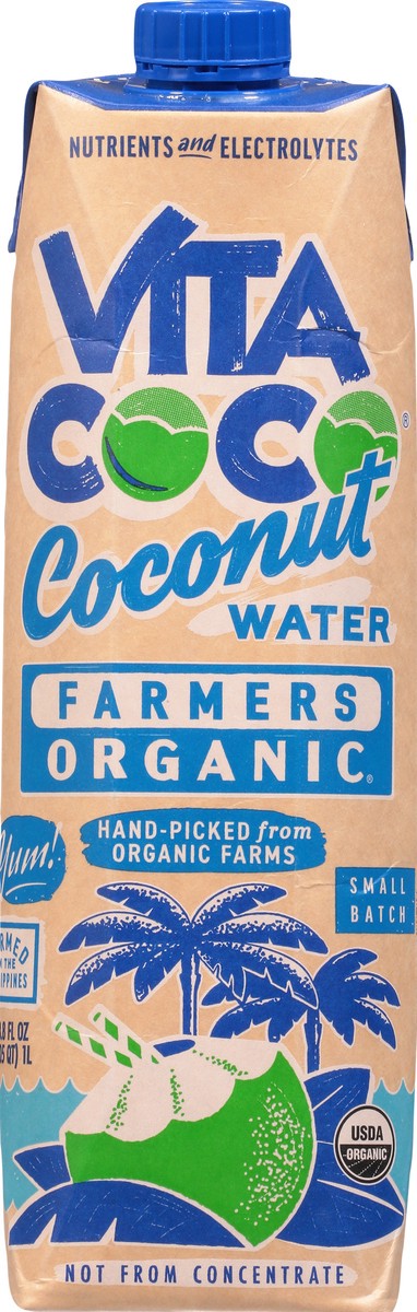 slide 7 of 9, Vita Coco Farmers Organic Coconut Water - 33.8 fl oz,