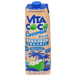 Vita Coco Farmers Organic Coconut Water - 33.8 fl oz