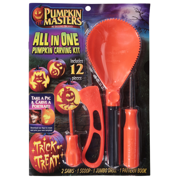 slide 1 of 1, Pumpkin Masters All in One Pumpkin Carving Kit, 1 kit