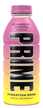 slide 1 of 1, Prime Hydration Strawberry Banana Sports Drink - 16.9 fl oz Bottle, 16.9 fl oz