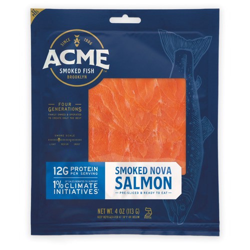 slide 1 of 1, Acme™ Nova smoked salmon, 4 oz