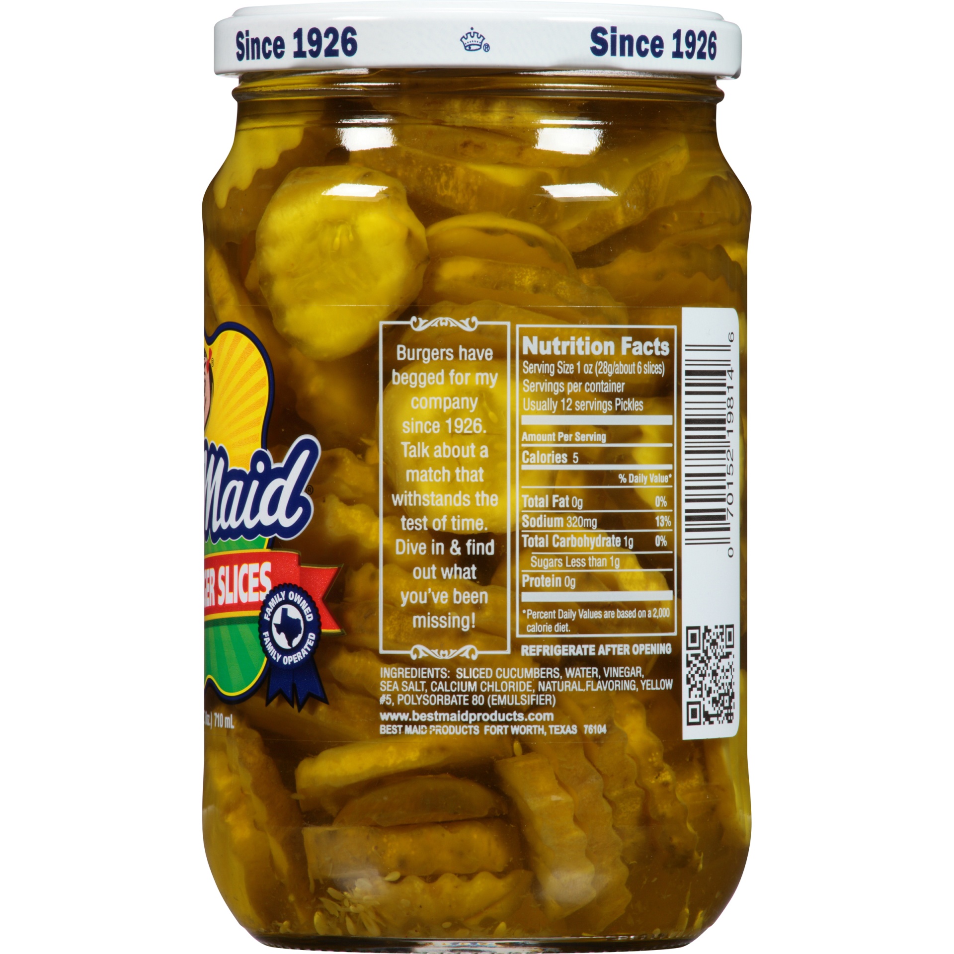 slide 4 of 6, Best Maid Hamburger Slices, 24 fl oz