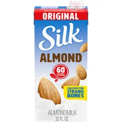 Silk Shelf-Stable Original Almond Milk, 1 Quart