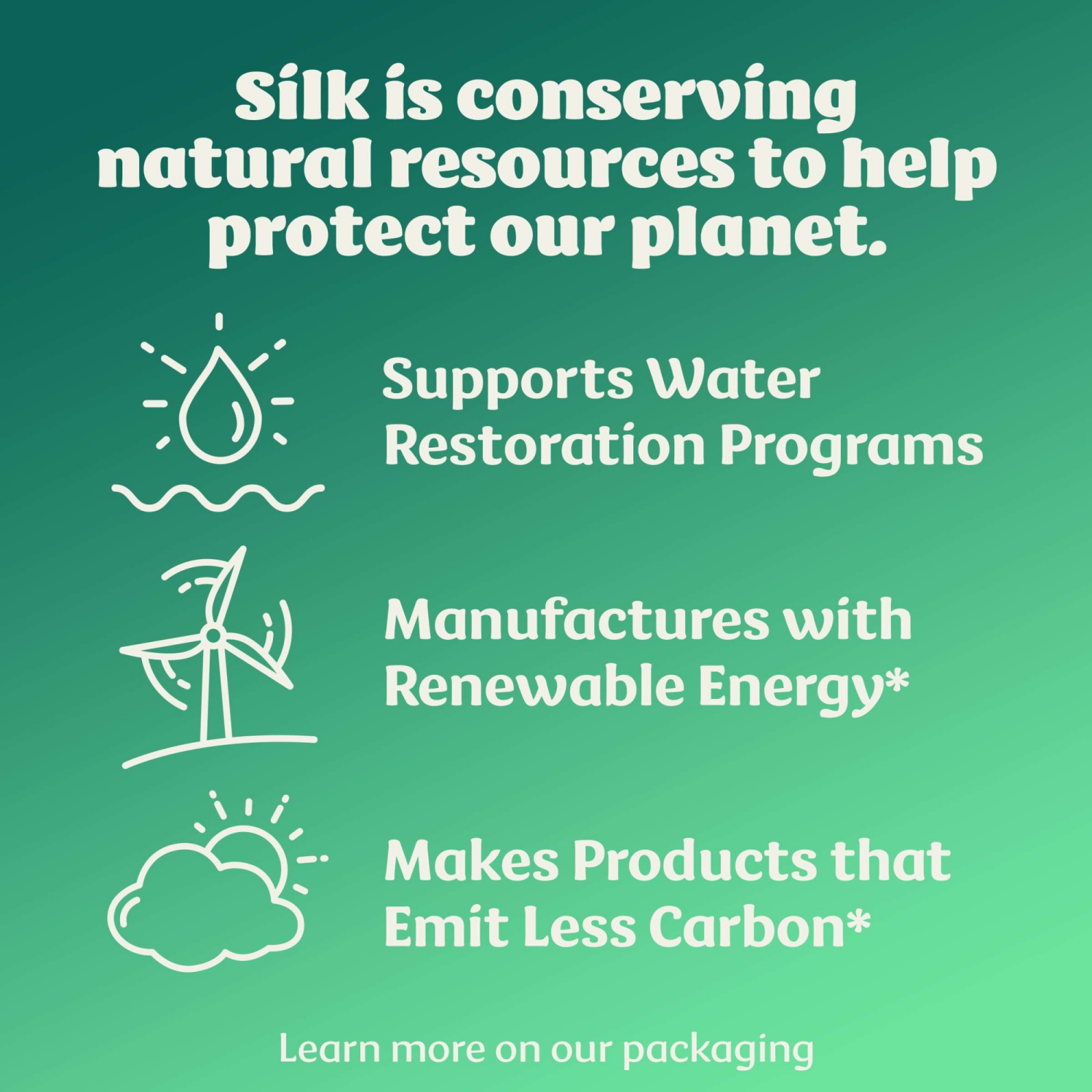 slide 4 of 5, Silk Soy Milk, Unsweet Organic, Dairy Free, Gluten Free, 64 FL OZ Half Gallon, 64 fl oz