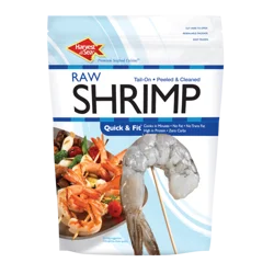 Harvest of Sea Raw P&D Shrimp