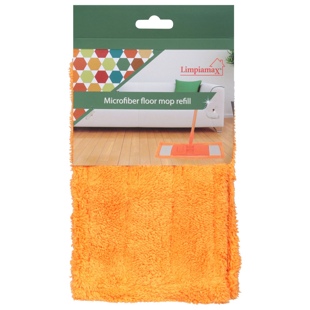 slide 5 of 12, Limpiamax Microfiber Floor Mop Refill 1 ea, 1 ct