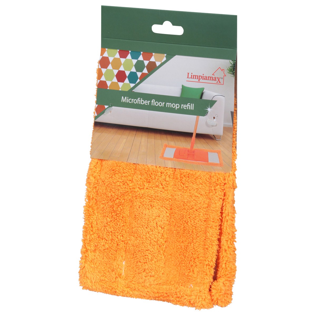 slide 3 of 12, Limpiamax Microfiber Floor Mop Refill 1 ea, 1 ct