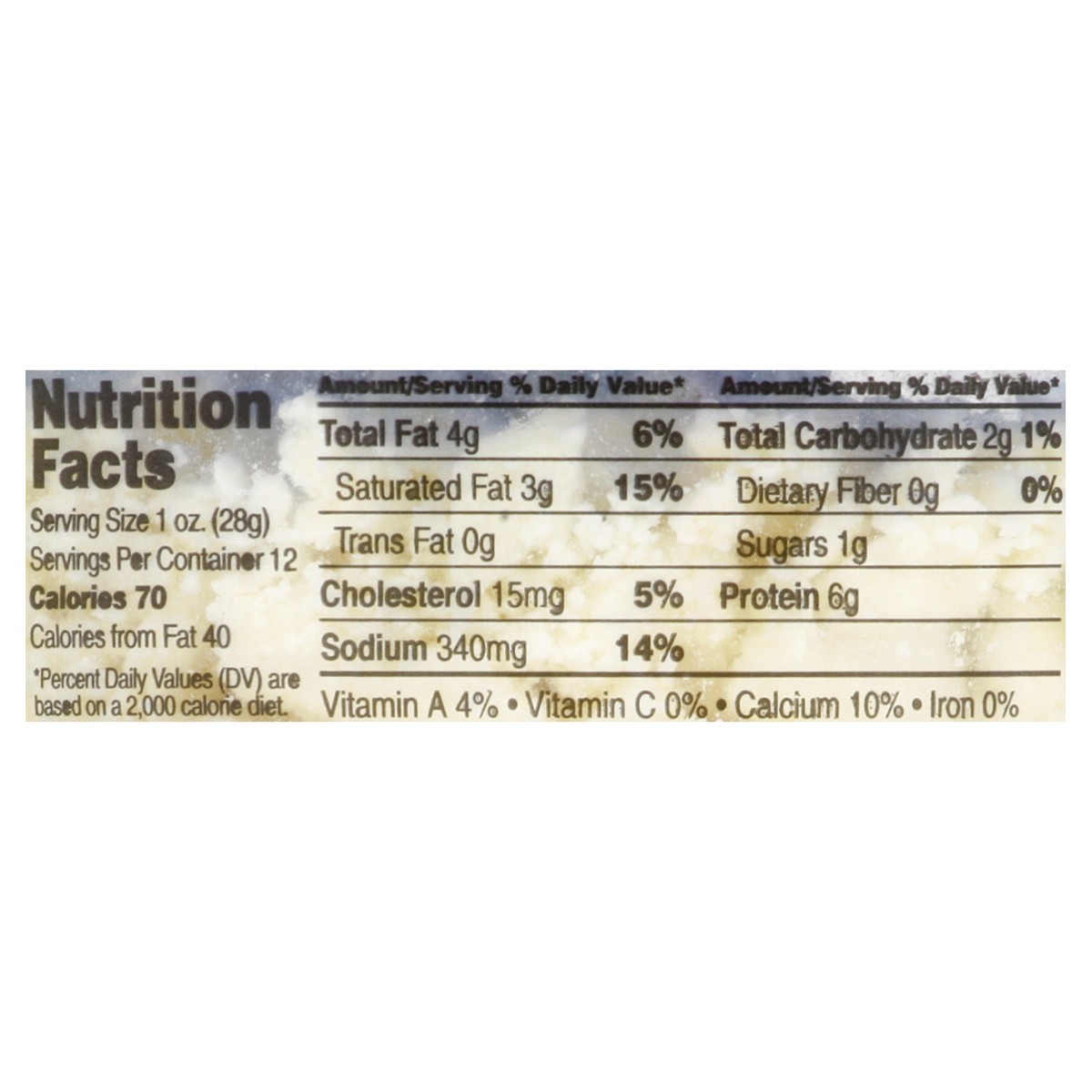 slide 12 of 13, Odyssey Crumbled Traditional Feta 12 oz, 12 oz