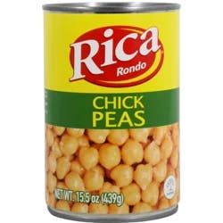 Rica Chickpeas Can