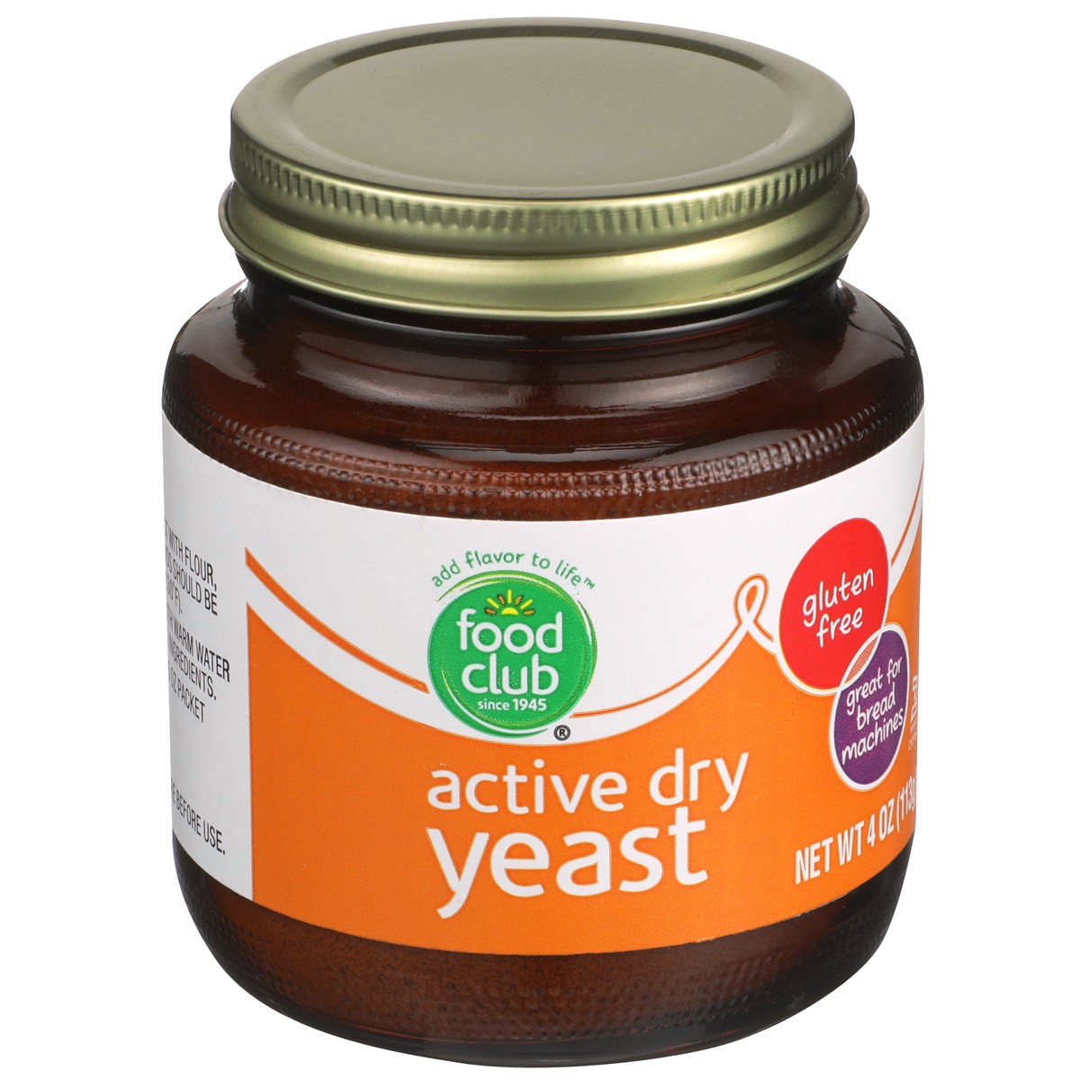 slide 2 of 8, Food Club Active Dry Yeast, 4 oz