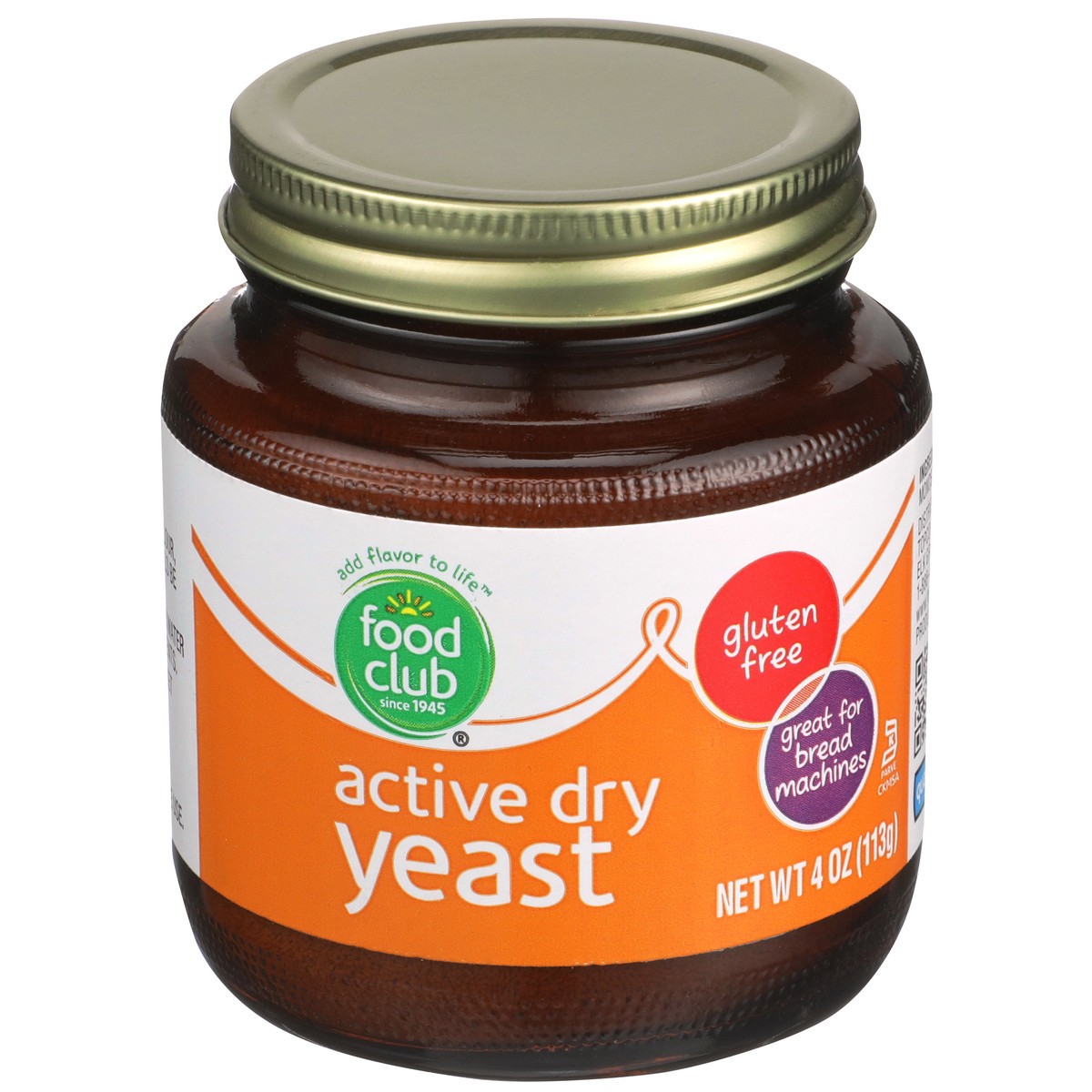 slide 1 of 8, Food Club Active Dry Yeast, 4 oz