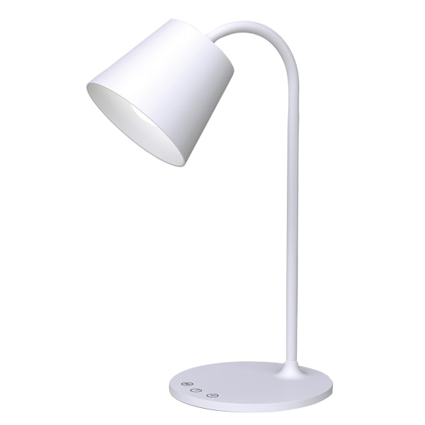 slide 1 of 2, Realspace Kessly Led Desk Lamp With Usb Port, 15-3/4''H, White, 1 ct