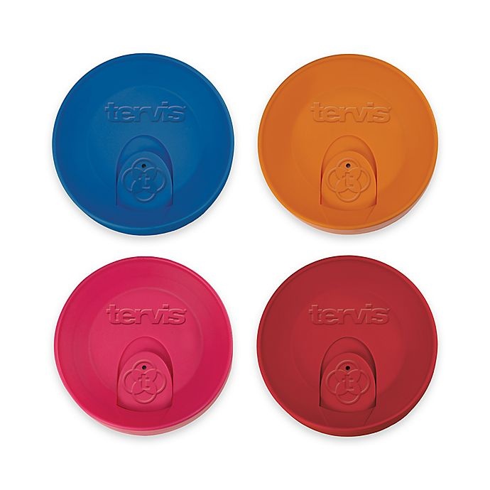 slide 1 of 1, Tervis Travel Lids, 4 ct; 16 oz