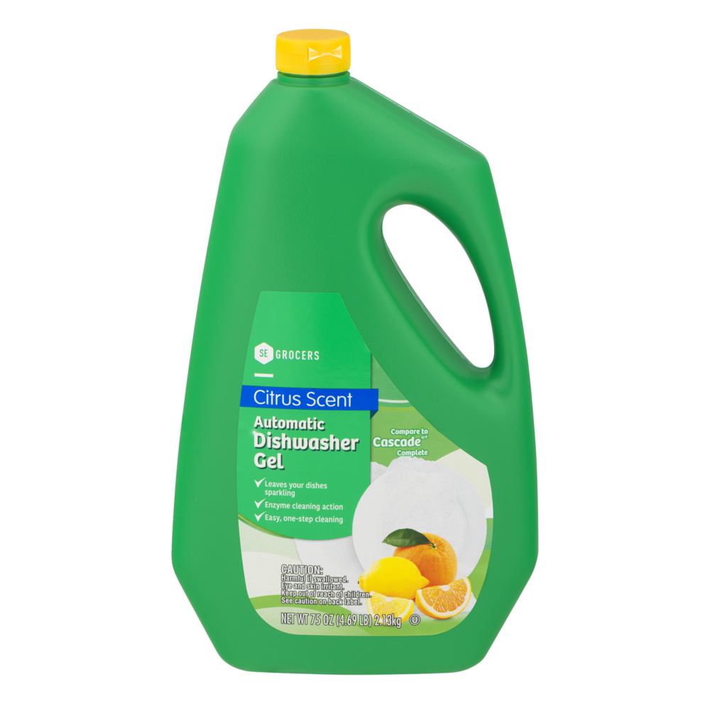 slide 1 of 1, SE Grocers Auto Dish Citrus 75Oz, 75 oz