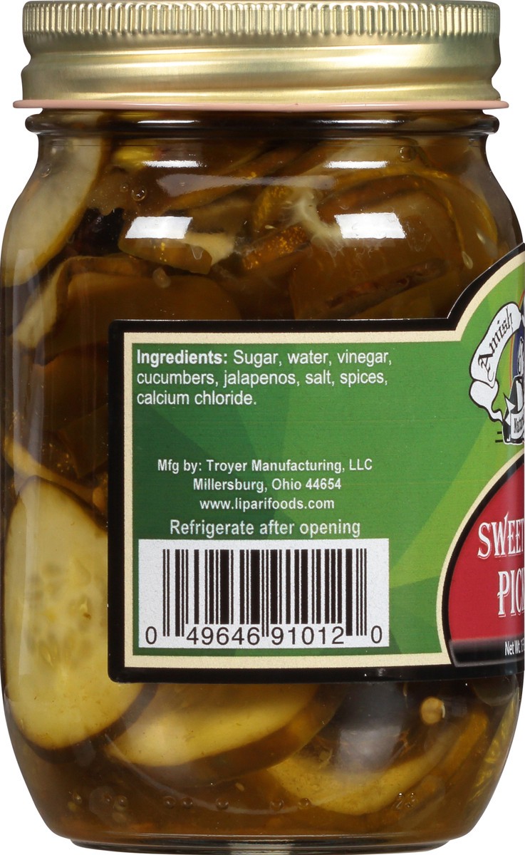slide 2 of 11, Amish Wedding Sweet Flame Pickles, 15 oz