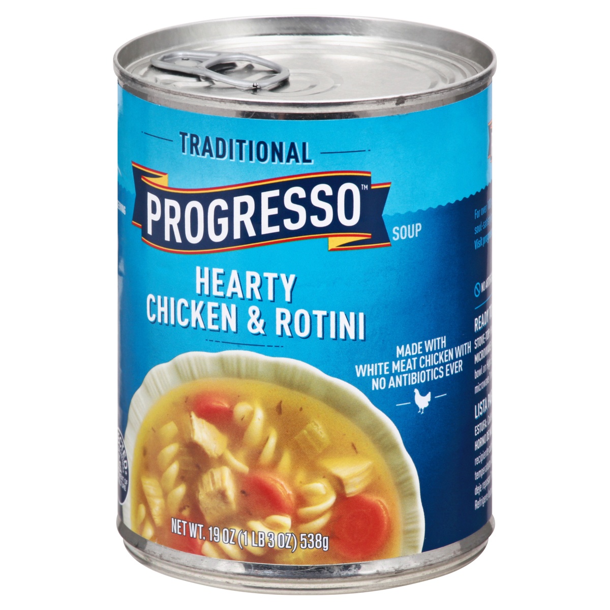 Progresso Traditional Hearty Chicken & Rotini Soup 19 oz 19 oz | Shipt