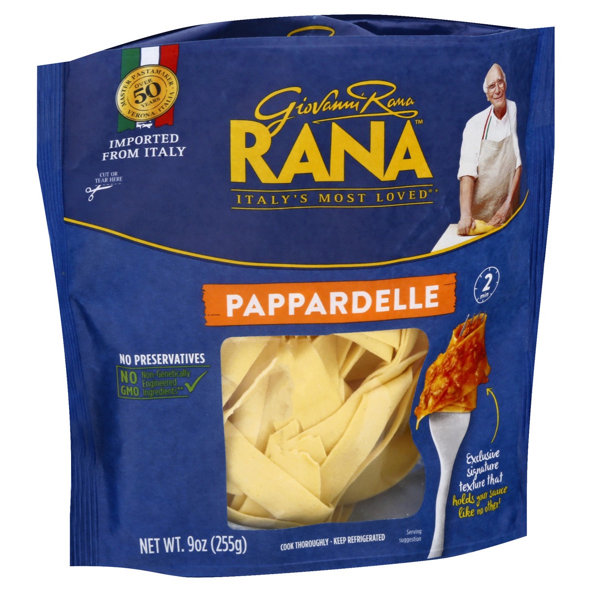 slide 3 of 12, Rana Pappardelle Pasta, 9 oz