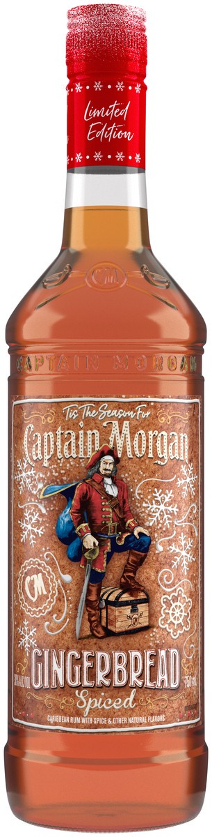 slide 5 of 5, Captain Morgan Gingerbread Spiced, 750 ml