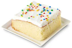 Sliced Funfetti Cake - Each