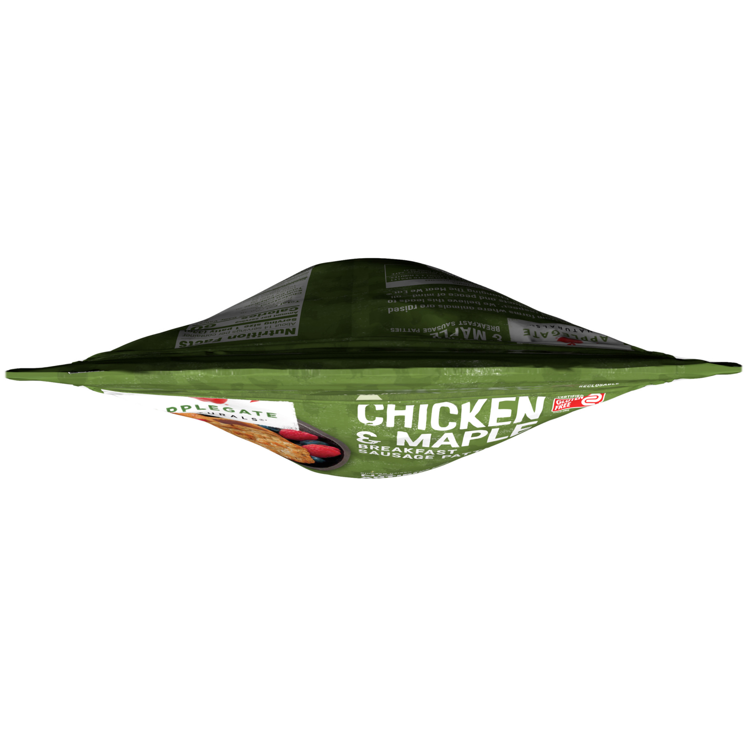 slide 4 of 4, Applegate Chicken & Maple Breakfast Sausage Patties (Frozen), 16 oz