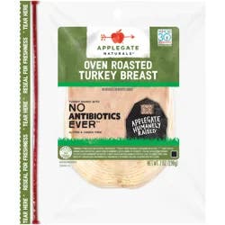 Applegate Naturals Oven Roasted Turkey Breast Sliced, 7oz