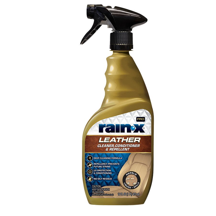 slide 1 of 1, Rain-X Leather Cleaner Conditioner & Repellent, 16 oz