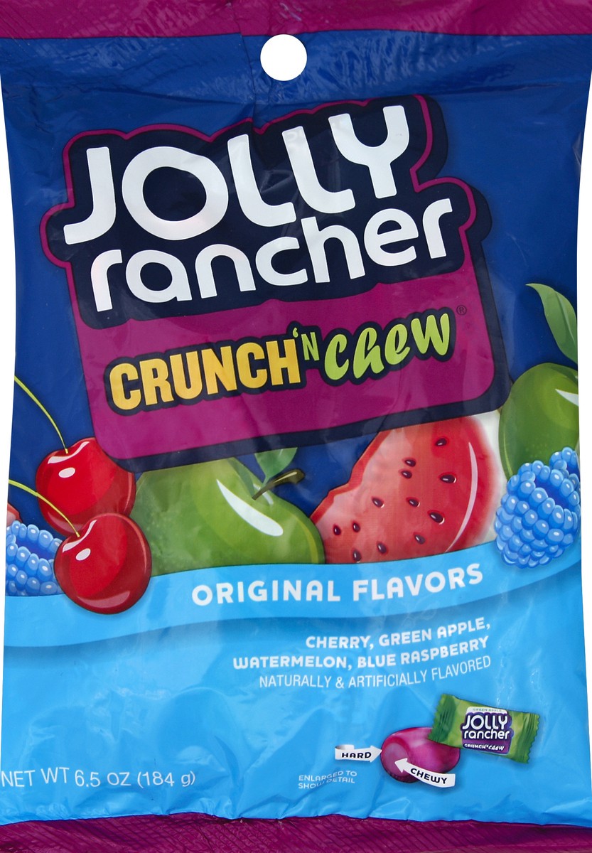 slide 3 of 3, Jolly Rancher Crunch N Chew Original Flavors Candy, 6.5 oz