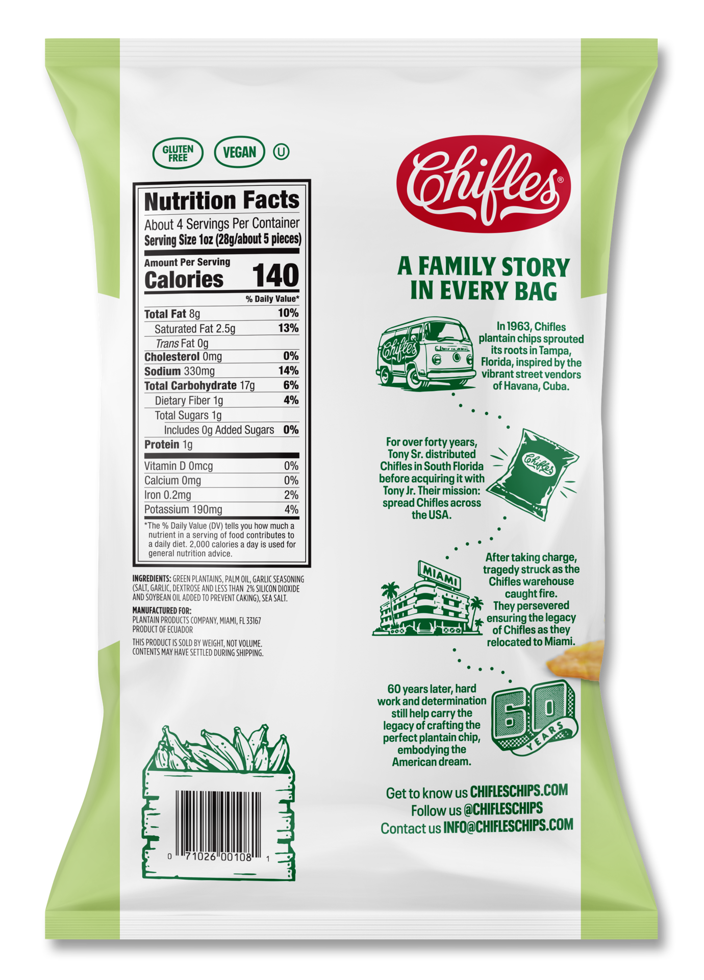 slide 2 of 2, NON BRAND Garlic Tostones, 4 oz