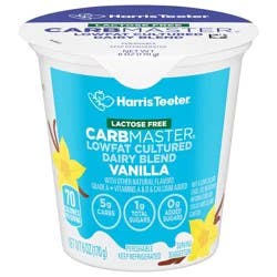 Harris Teeter™ Carbmaster® Vanilla Lactose Free Yogurt Cup