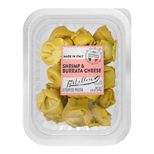 Lidl Preferred Selection tortelloni, shrimp and burrata cheese 8.8 oz