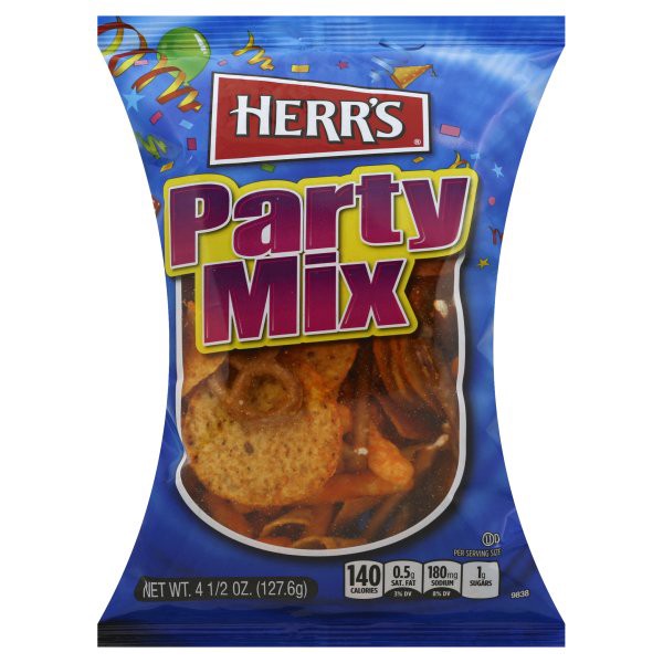 slide 1 of 6, Herr's Herrs Party Mix, 1 ct