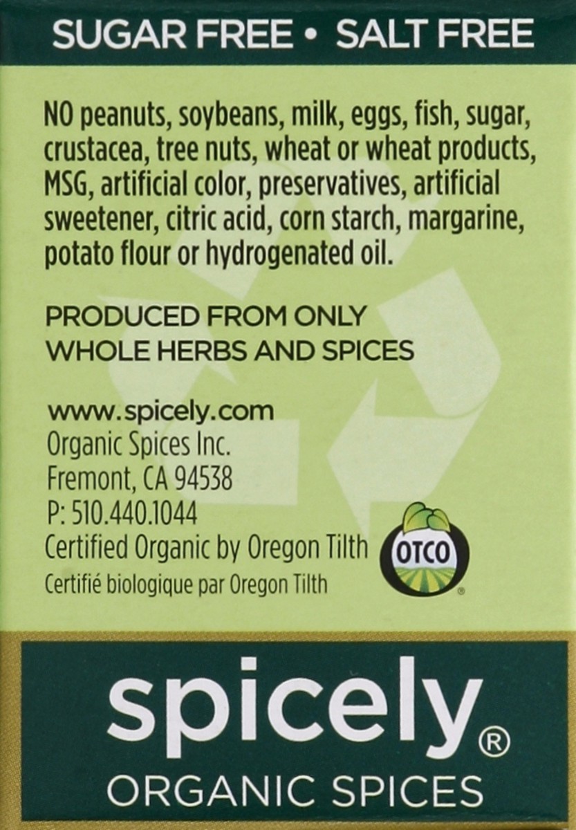 slide 3 of 4, Spicely Organic Spices Celery Seeds 0.35 oz, 0.35 oz