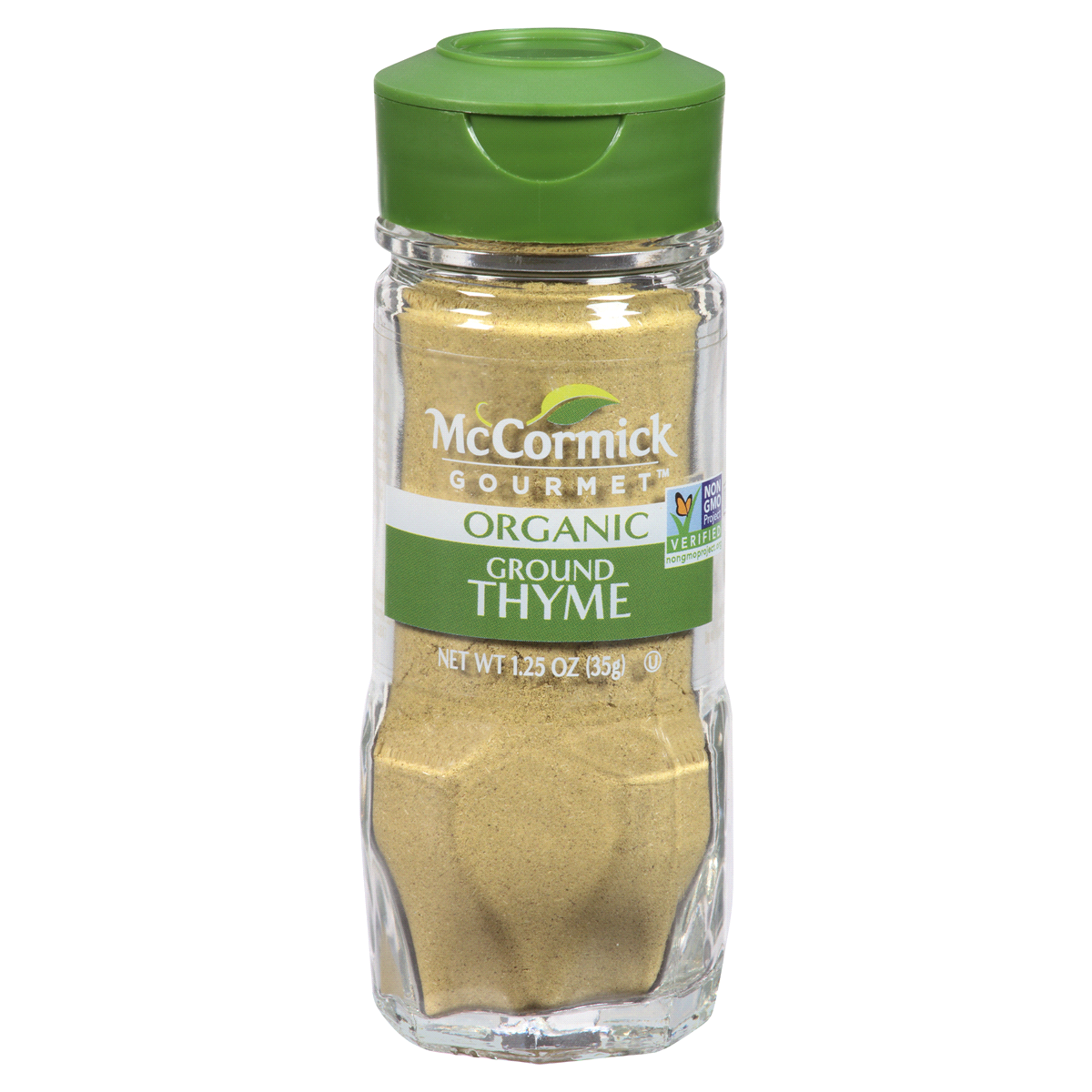 slide 1 of 13, McCormick Gourmet Ground Thyme, 1.25 oz