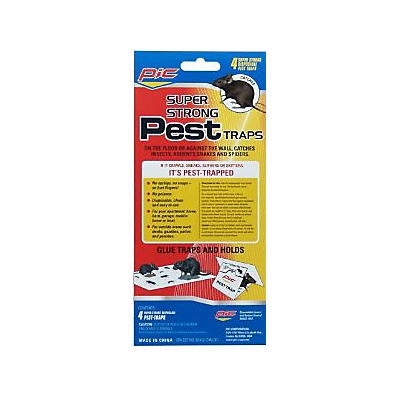 slide 1 of 1, Bugables Super Strong Pest Glue Traps, 4 ct