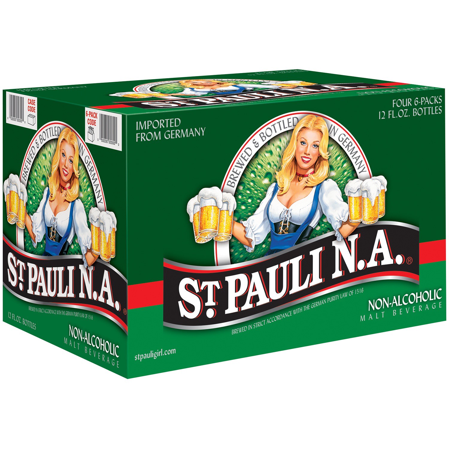 slide 2 of 2, St. Pauli Girl NA Pilsner, 6 ct