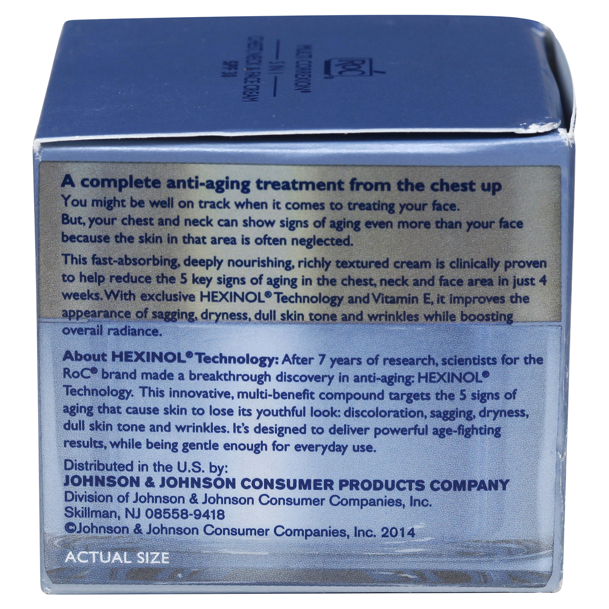 slide 7 of 10, RoC Multi Correxion 5-in-1 Chest Neck and Face Cream with SPF 30, 1.7 oz