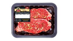 Certified Angus Beef Chophouse Seasoned Thin Cut Ny Strip Steaks