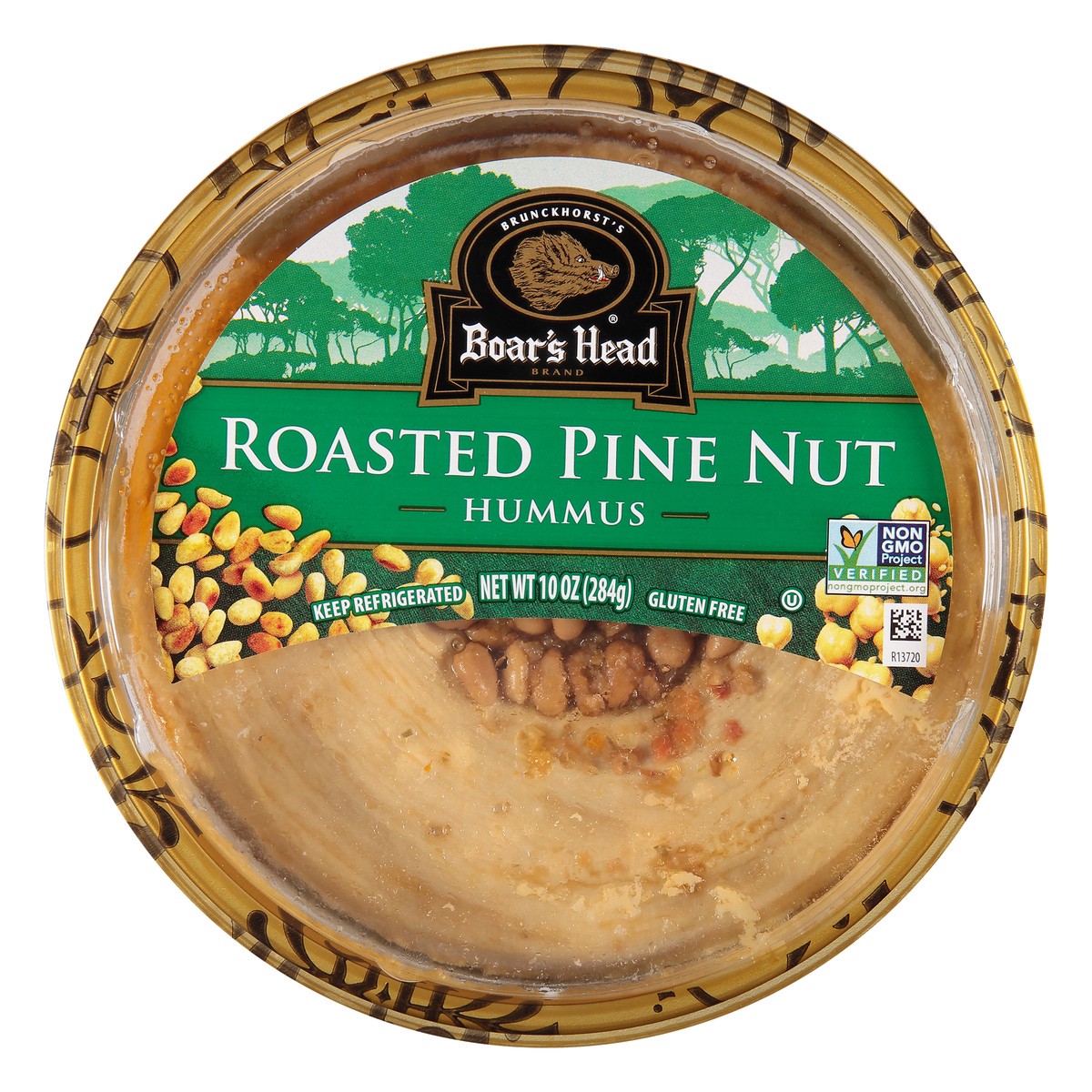 slide 9 of 9, Boar's Head Roasted Pine Nut Hummus, 10 oz