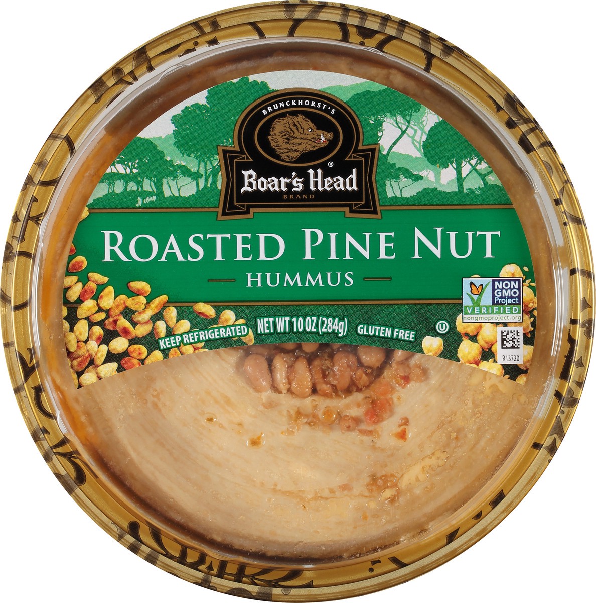 slide 3 of 9, Boar's Head Roasted Pine Nut Hummus, 10 oz