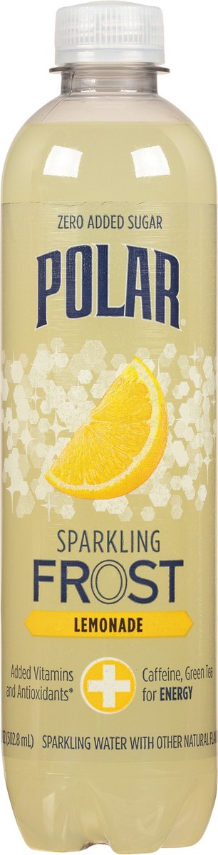 slide 1 of 13, Polar Frost Lemonade Sparkling Water - 17 fl oz, 17 fl oz