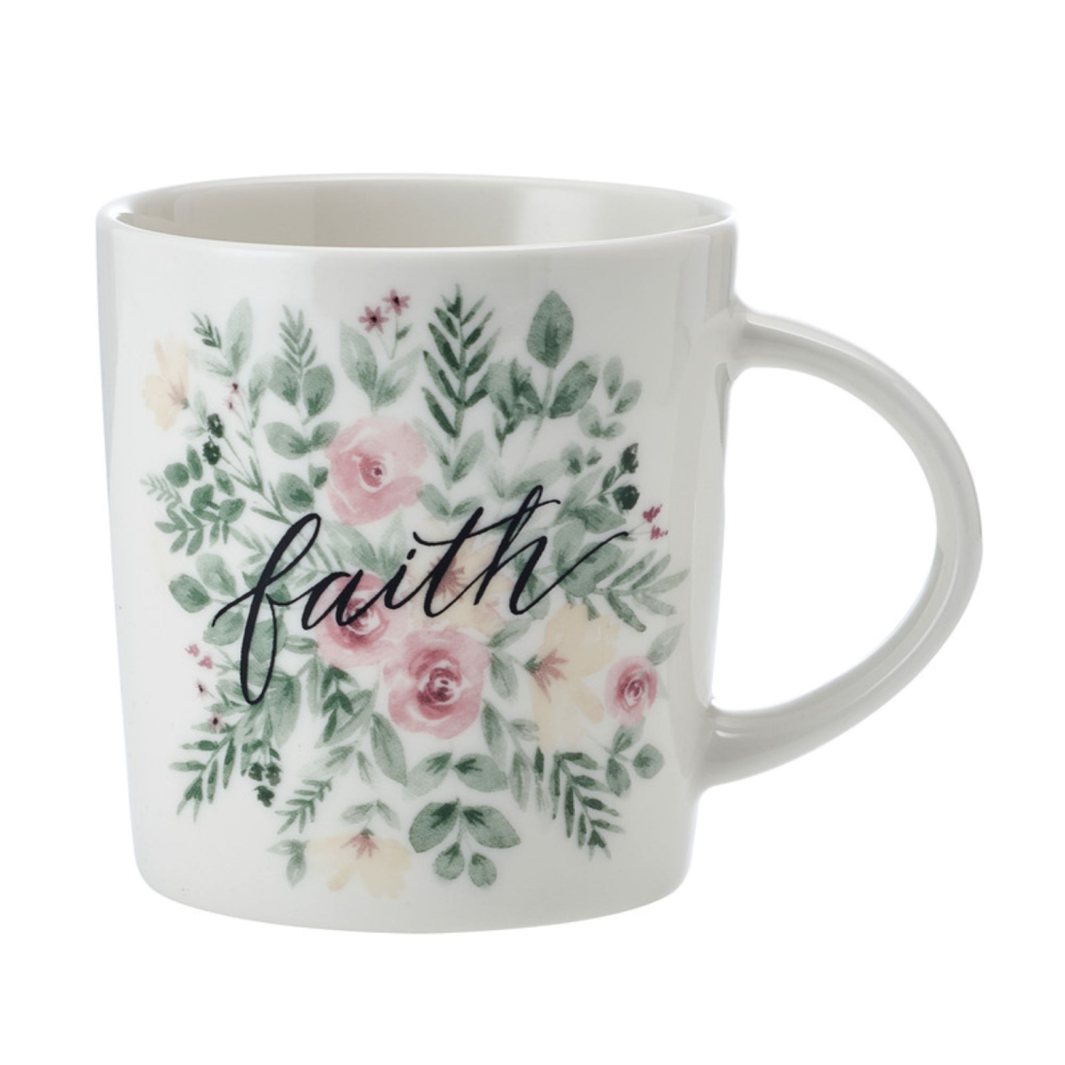 slide 2 of 2, PFALTZGRAFF PFZ Can Mug Floral Faith 18oz, 18 oz