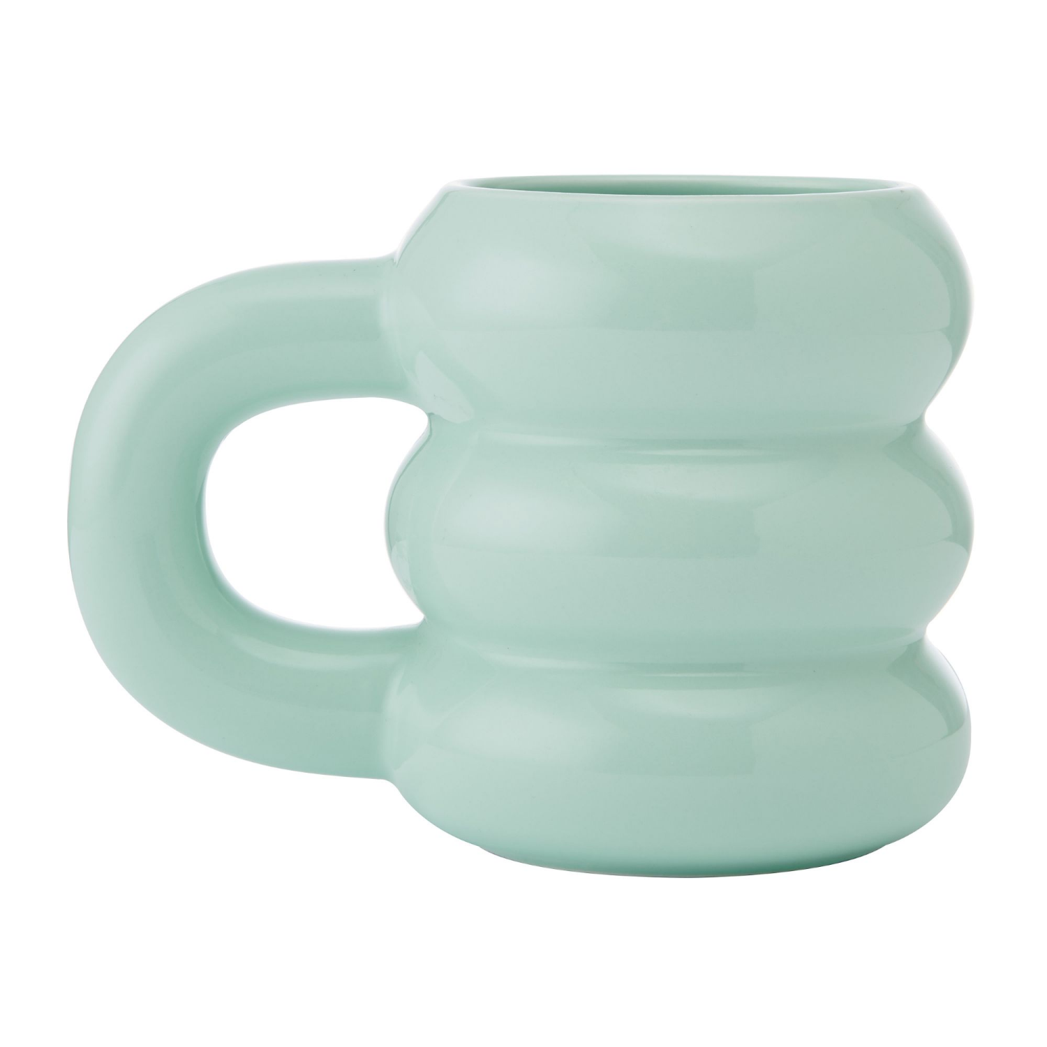 slide 2 of 2, Pfaltzgraff Bubble Mug Mint 15oz, 15 oz