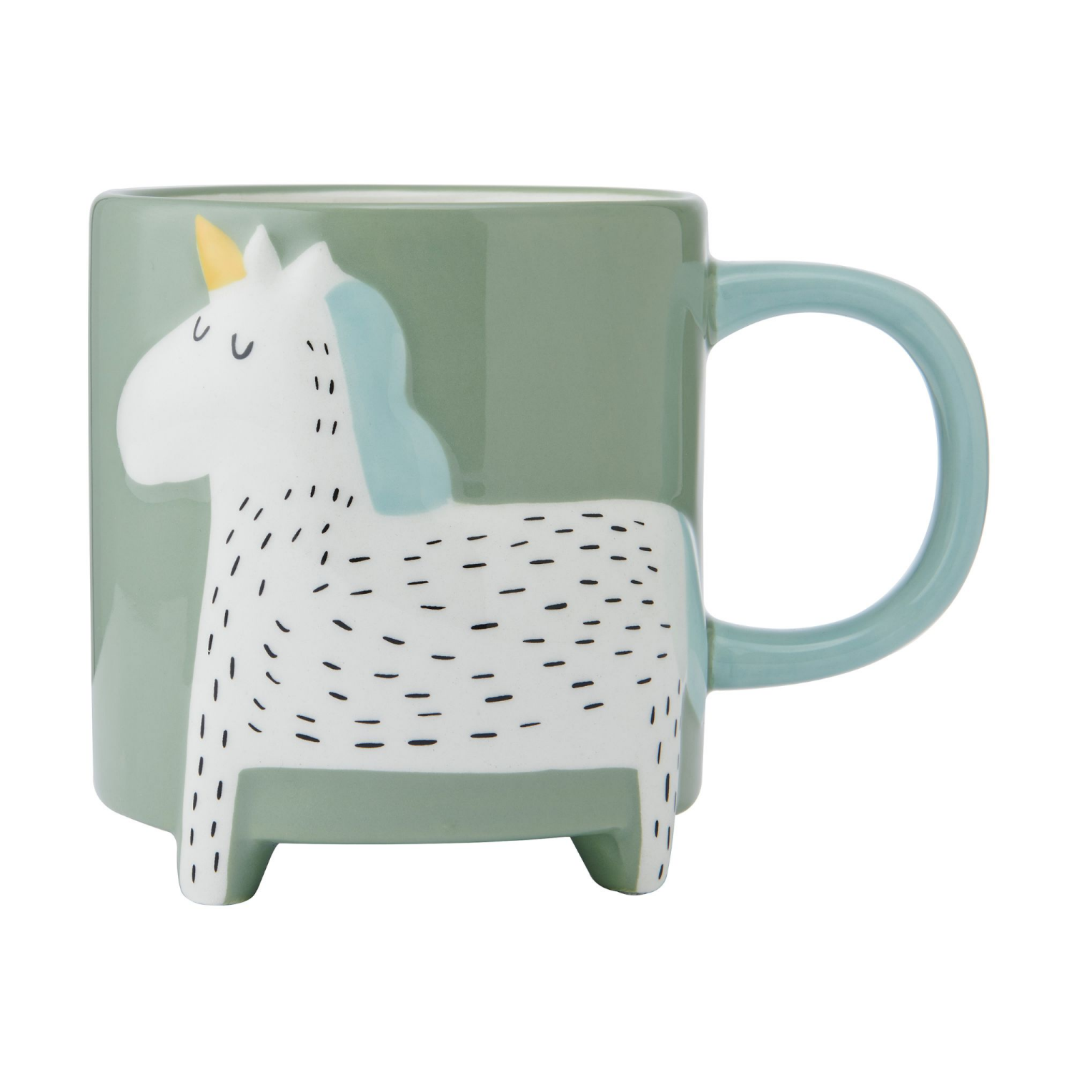 slide 2 of 2, Pfaltzgraff Mug Figural Unicorn Be Yourself 16oz, 16 oz
