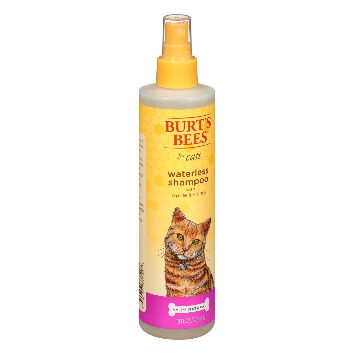 slide 2 of 9, Burt's Bees For Cats Apple & Honey Waterless Shampoo 10 oz, 10 oz