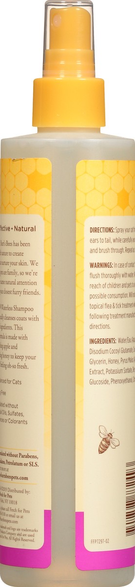 slide 5 of 9, Burt's Bees For Cats Apple & Honey Waterless Shampoo 10 oz, 10 oz