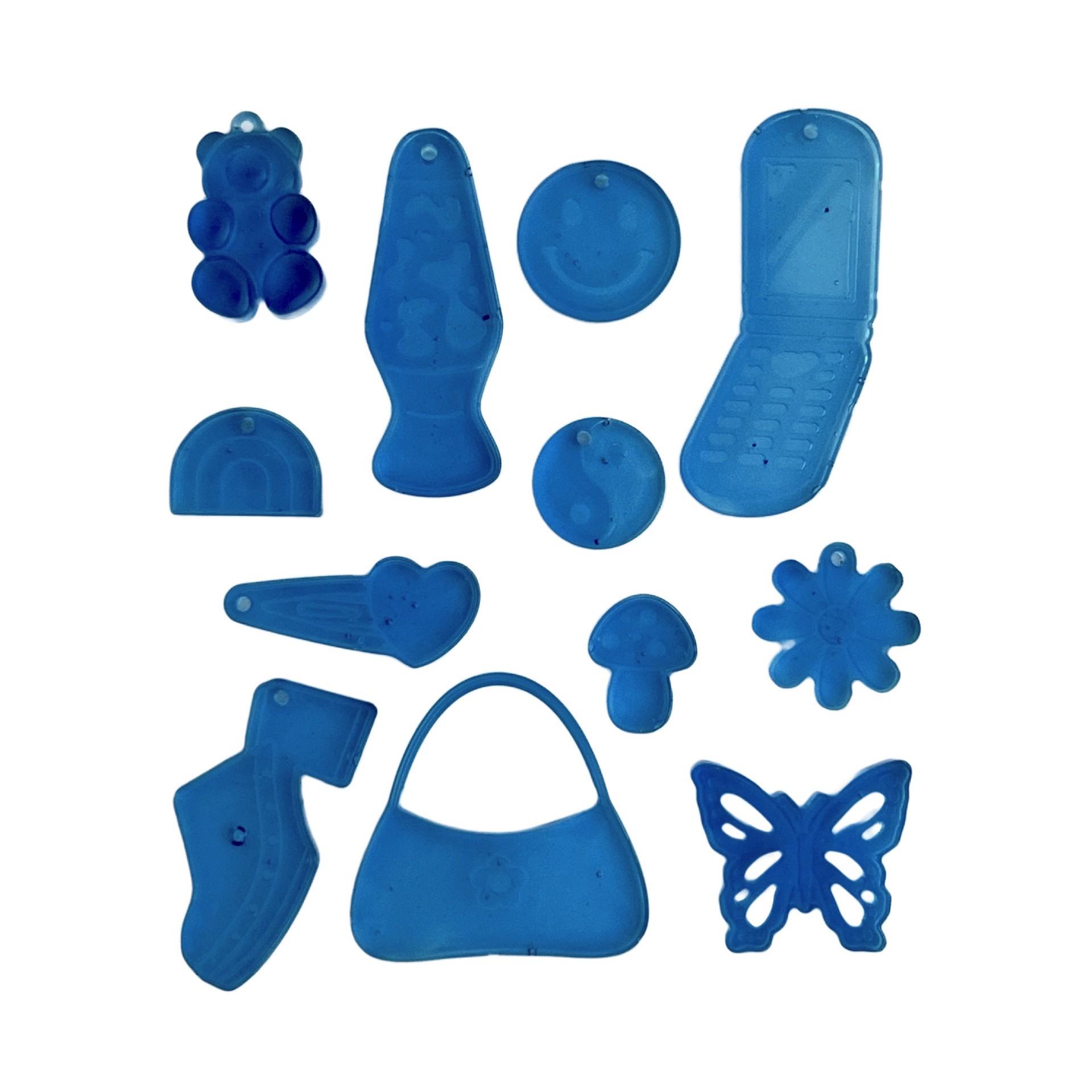 slide 2 of 5, Blue Moon Studio Uv Resin Craft Y2k Mold, 3.15 in x 3.54 in x 0.47 in