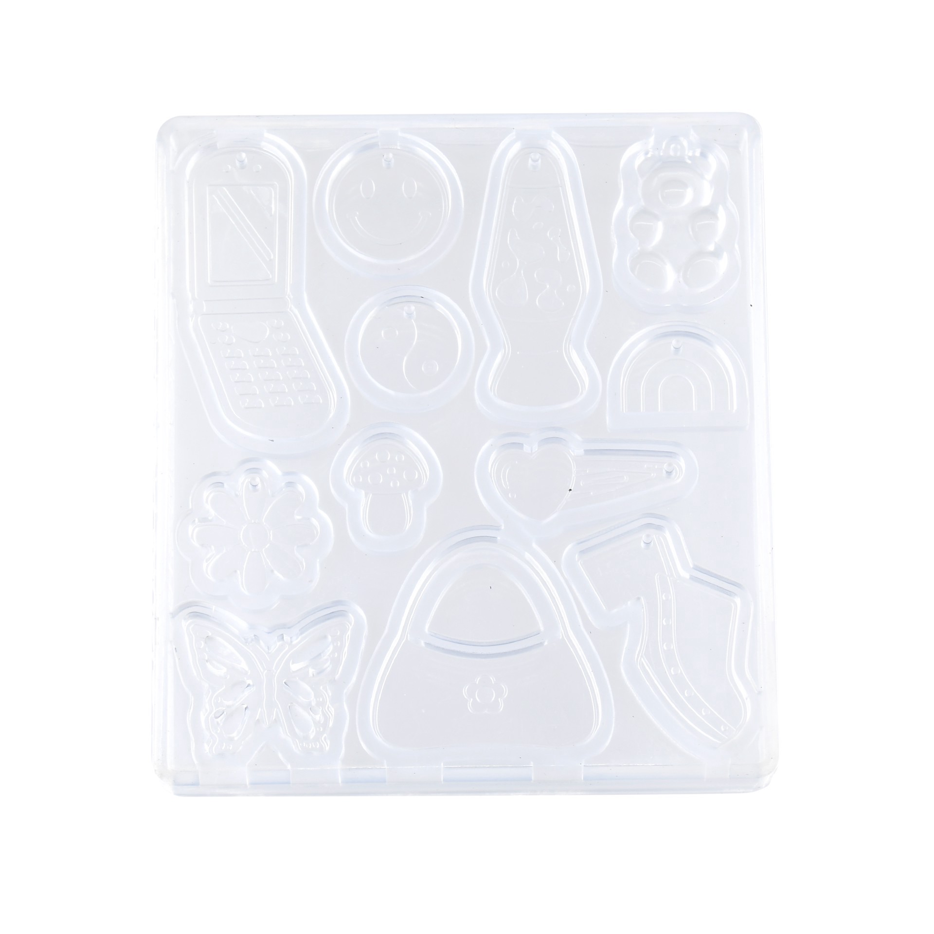 slide 4 of 5, Blue Moon Studio Uv Resin Craft Y2k Mold, 3.15 in x 3.54 in x 0.47 in