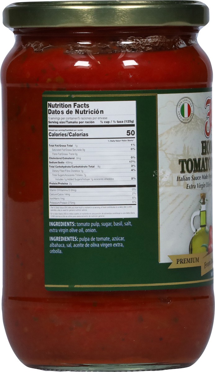 slide 6 of 9, FLORA FINE FOODS Tuscan Tomato Basil Sauce, 24 oz