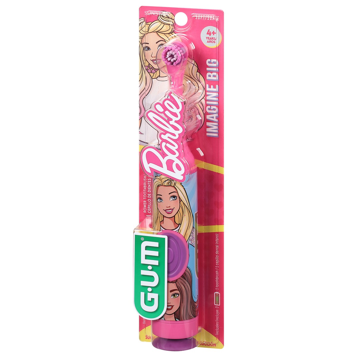 slide 3 of 11, G-U-M Soft Barbie Toothbrush 1 1 ea, 1 ct