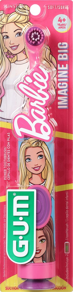 slide 6 of 11, G-U-M Soft Barbie Toothbrush 1 1 ea, 1 ct
